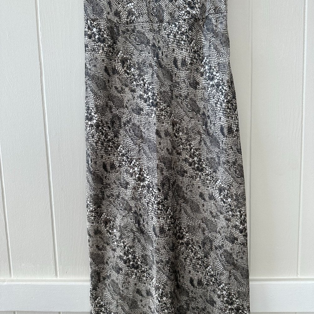 Free People Midi Skirt - Snakeskin print